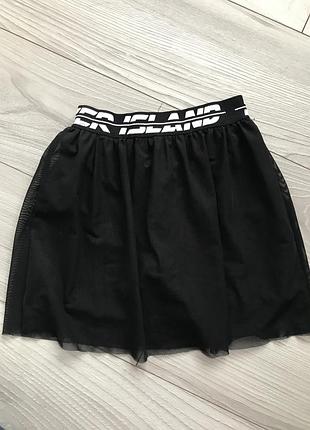 Черная юбочка снизу шорты