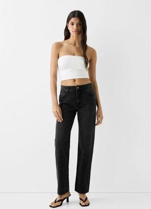 Стильні прямі джинси zara