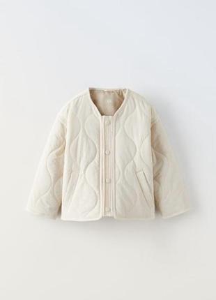 Стеганая куртка zara