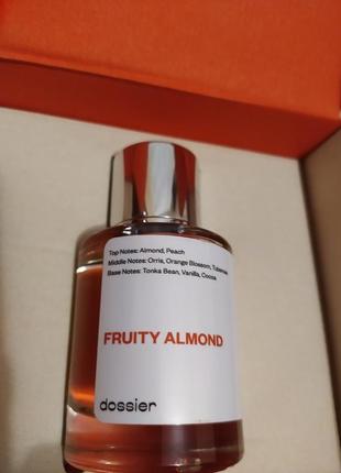 Парфумована вода жіноча (духи) dossier fruity almond 50 мл by carolina herrera's good girl4 фото