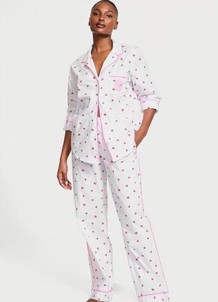 Коттоновая пижамка victoria’s secret оригинал новая коллекция виктория секрет 100% хлопок