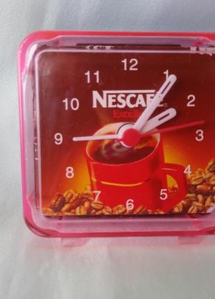 Будильник кварцевый nescafé4 фото