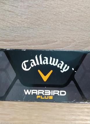 М'ячі для гольфу callaway warbird plus (3 шт.)3 фото