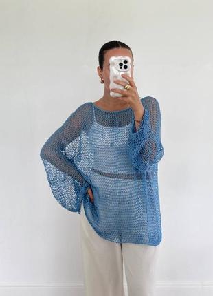 В’язана павутинка оверсайз