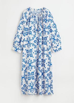 H&m вільна сукня  з повітряної бавовни, нова колекція.7 фото