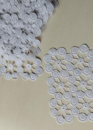 Винтаж🤩👌🤍старинные восхитительные кружевные салфетки ручной работы, 23х23😍👍🤍