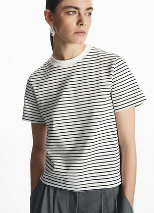 Cos футболка в полоску