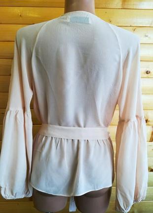 Вишукана легка блузка з декором успішного датського бренду by malene birger5 фото