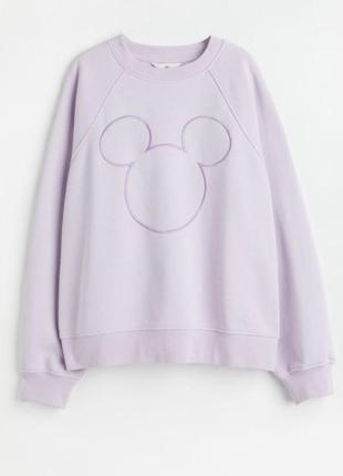 Оверсайз світшот від h&m з міккі