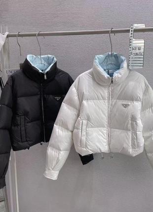 Куртка пуховик у стилі tote
