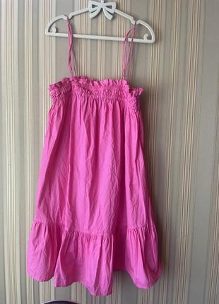 Сарафан платье фуксия розовое primark3 фото