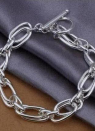 Браслет цепочку серебро женский стильное оригинальное украшение silver ♥️ original