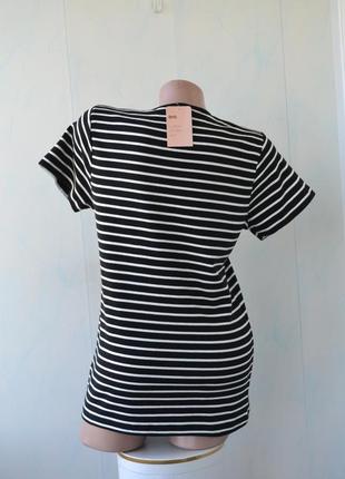 Футболка в полоску bhs, хлопок4 фото