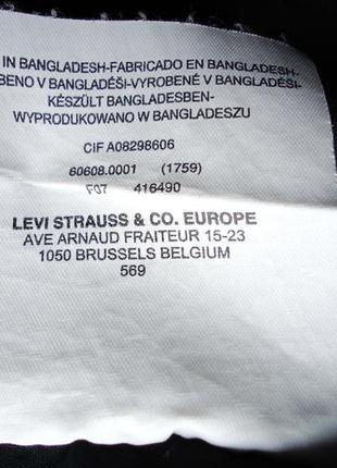 Сорочка levis levi strauss лівис лівайс чорна оригінал (xl)9 фото