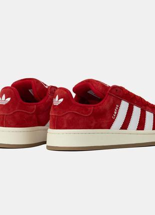 Adidas campus 00s red white5 фото