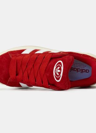 Adidas campus 00s red white4 фото