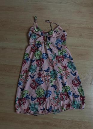 Сукня asos в квітах розмір xs-s