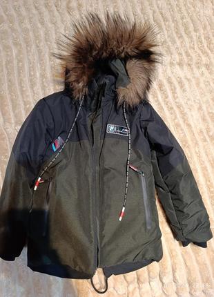 Зимняя куртка на мальчика