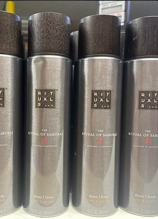Піна для гоління samurai rituals 200ml3 фото