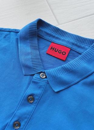 Футболка hugo boss dereso blue6 фото