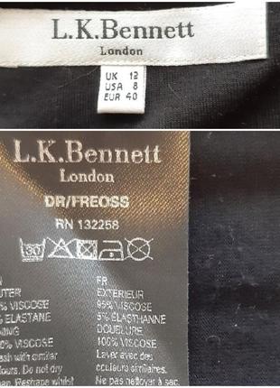 Плаття бренд l k.bennett, трикотажне віскозне  12/40, лондон9 фото