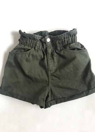 Шорти мом колір хакі river island