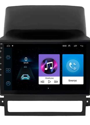 Штатная магнитола lesko для chevrolet captiva i 2006-2011 экран 9" 1/16gb wi-fi gps base 3шт
