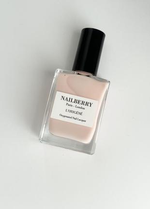 Лак для нігтів nailberry nail lacquer відтінок candy floss, 15 ml