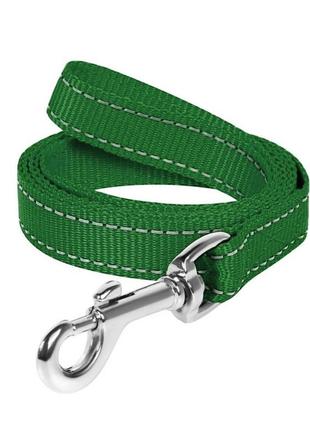 Повідець капроновий довжина  2.7 м ширина 25мм (зелений)