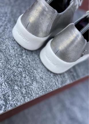 Timberland кожаные кроссовки3 фото