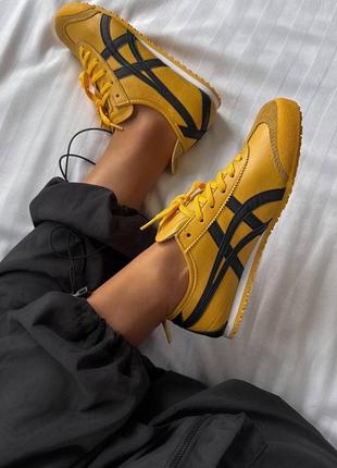 Асікс тайгер asics onitsuka tiger mexico 66 yellow5 фото