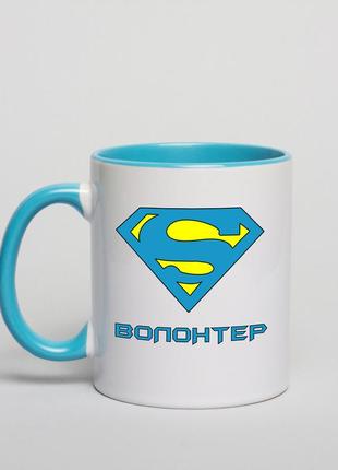 Кружка "волонтер", українська "kg"