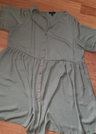 Платье короткое, туника, размер 58 (арт1890)8 фото
