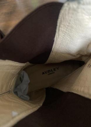 Сірі челсі з натуральної замші черевики на ризінці ботінки audley london замшевые челси графит замшевые ботинки с квадратным носком ботильоны8 фото