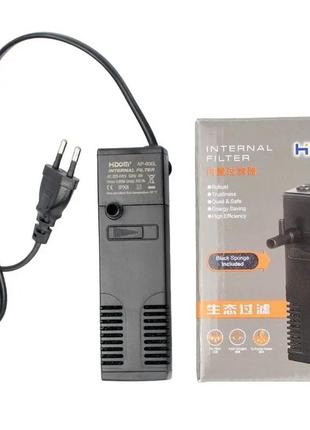 Фільтр занурювальний для акваріума  hidom ap-600l 4w 60 л