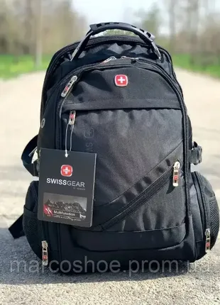 Рюкзак swissgear 8810 водостійкий швейцарський міський рюкзак 35л з відділенням для ноутбука водонеп