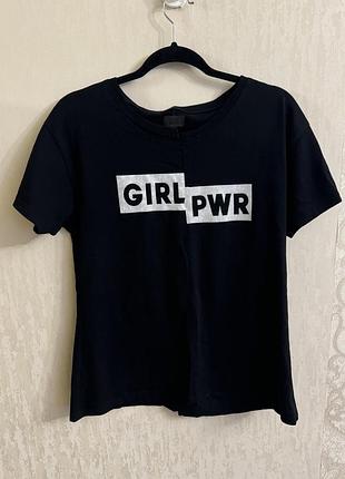 Футболка girl pwr