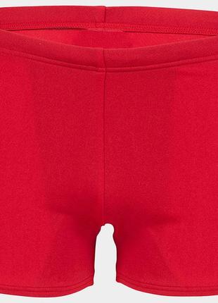 Плавки-боксери для хлопців arena team swim short solid червоний, білий діт 128см