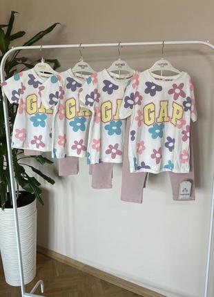 Літній костюм для дівчинки