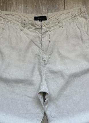 Лляні штани брюки з льону saks fifth avenue2 фото