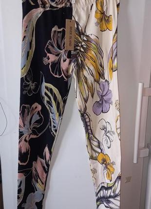 Лосины женские, трикотаж хлопковый + эластан  river island (англия) , р s-. м-l