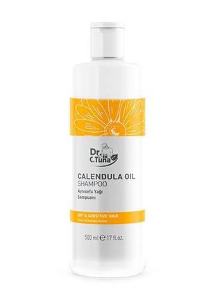 Шампунь для волос dr. c.tuna calendula, 500 мл