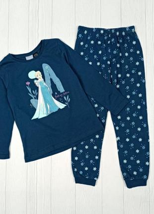 98-104  нова трикотажна піжама з довгими рукавами disney
