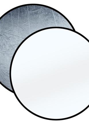 Отражатель alitek reflector 2 в 1 white/silver (50 см)