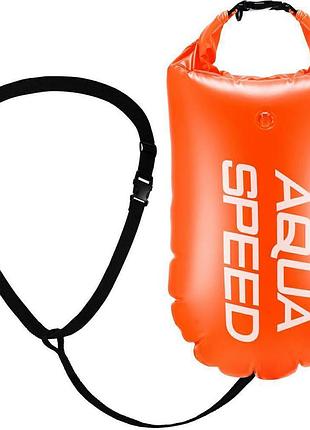 Буй для плавання aqua speed open water swim buoy 3977 помаранчевий уні osfm