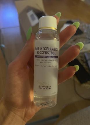 Міцелярна вода для чутливої шкіри biologique recherche eau micellaire biosensible 100 мл