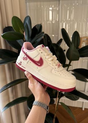 Nike air force 1 low cherry valentine's day