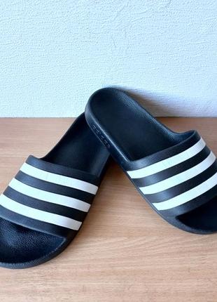 Шльопанці сланці крокси тапки adidas adilette aqua 41р. устілка 26,5 см3 фото