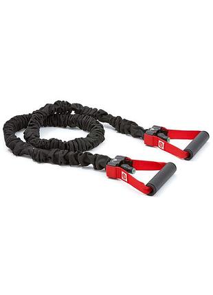 Еспандер трубчастий adidas power tube чорний, червоний уні 122 см