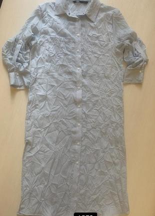 Легкий подовжений блузон- рубашка